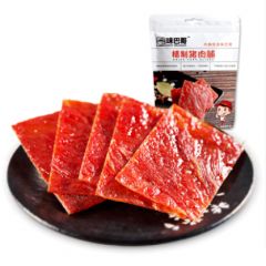 味巴哥-靖江原味猪肉脯特产500g一斤香辣蜜汁猪肉干肉铺肉类零食